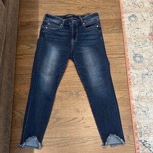 Liverpool Midnight Blue Cropped Jeans